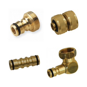 Raccords Laiton d'Arrosage pour Tuyau Souple 
