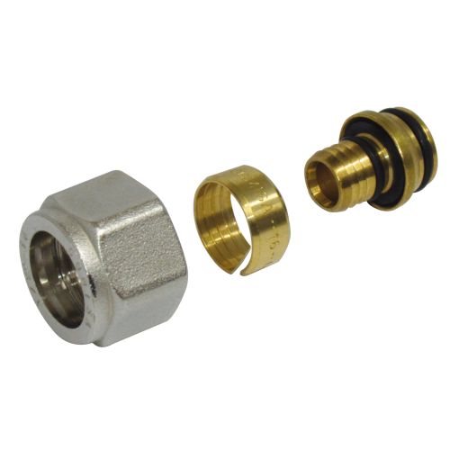 Raccord à compression 3/4 EK - 16 x 2 pour tube multicouche