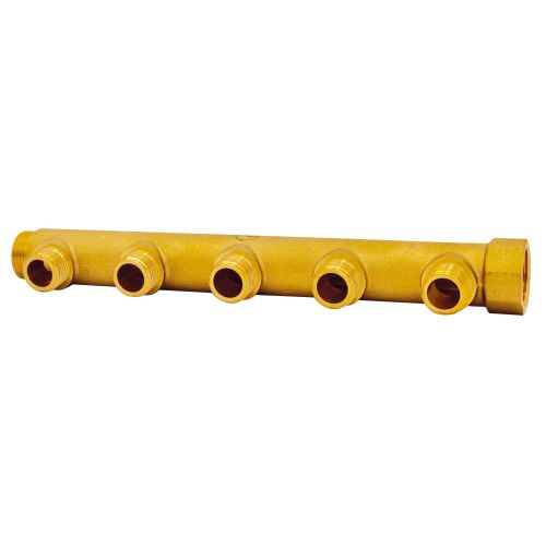 Collecteur Portee Plate - Entree Male/Femelle 3/4" - Departs Male 1/2"