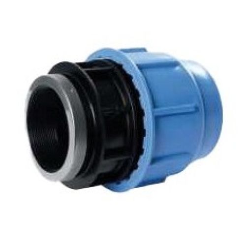 Adaptateur Femelle Avec Renfort Inox En Polypropylène Pour Tube PE