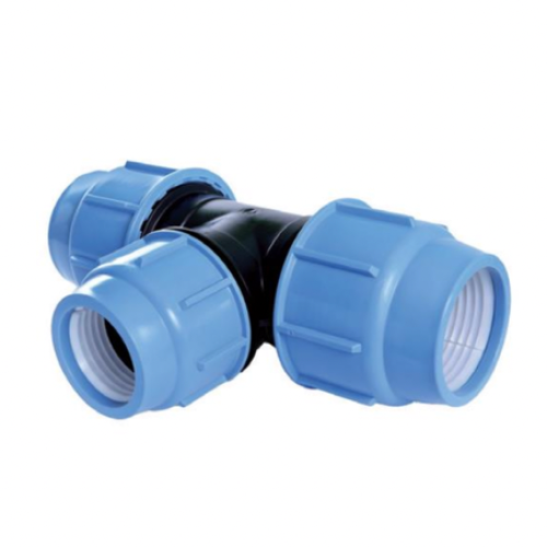 Té Réduit En Polypropylène Pour Tube PE