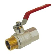 VANNE À SPHÈRE LAITON MÂLE X FEMELLE - FILET LONG