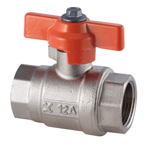 Vanne À Sphère Laiton Femelle x Femelle - Série Solaire - Manette Papillon