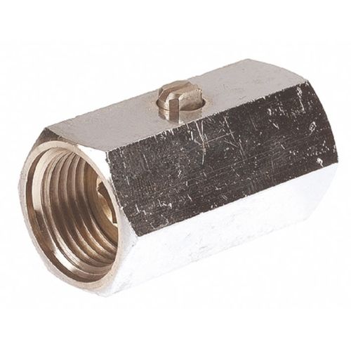 Mini Vanne À Sphère Laiton - Femelle x Femelle - ManŒuvre Tournevis