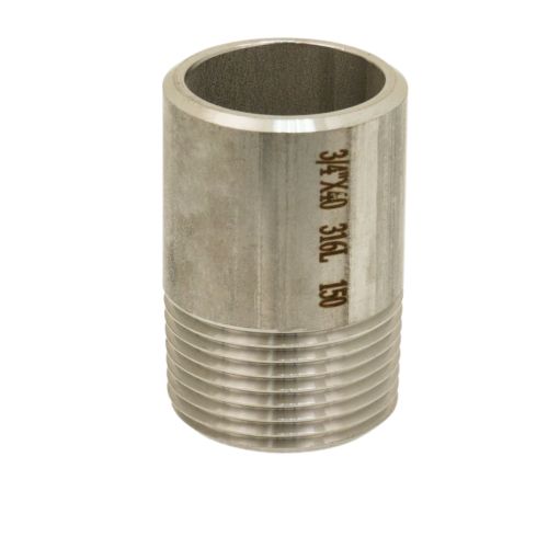 Embout Mâle À Souder - Acier Inox 316l - Longueur 100mm