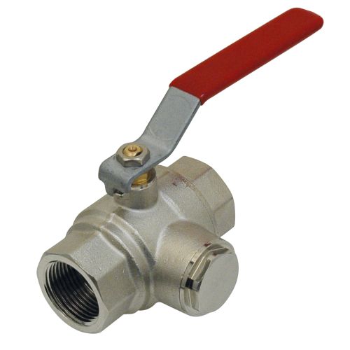 Vanne À Sphère Laiton Femelle x Femelle Avec Filtre Intégré