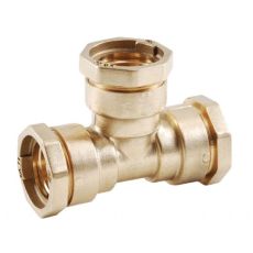 TÉ LAITON ÉGAL - PE / PE / PE