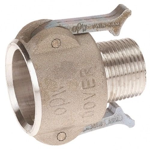 Raccord Rapide à Cames - Coupleur Mâle - Type B - Joints Nbr - Aluminium