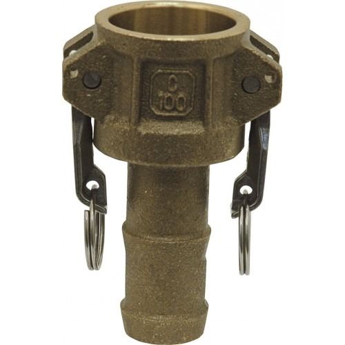 Raccord Rapide à Cames - Coupleur Cannelé - Type C - Joints NBR - Laiton