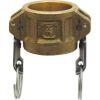 Raccord Rapide à Cames - Coupleur Bouchon - Type DC - Joints Nbr - Laiton