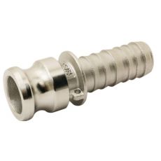 ADAPTATEUR CANNELÉ - TYPE E - INOX 316