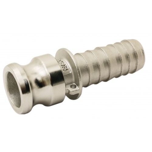 Raccord Rapide à Cames - Adaptateur Cannelé - Type E - Inox 316
