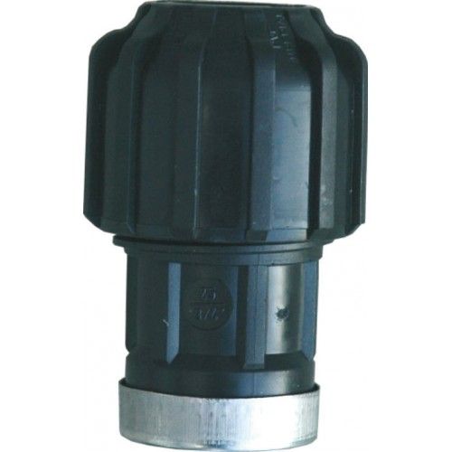 Raccord Droit Femelle En Polypropylene Avec Renfort En Inox