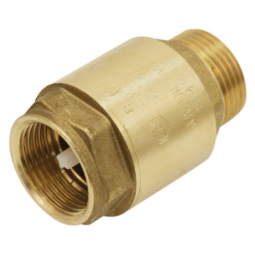 Clapets Toutes Positions Laiton - Serie Industrie - Femelle / Male - Obturateur Nylon