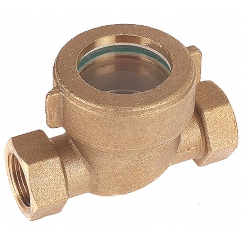 Controleur De Circulation En Laiton A Sphere Mobile PTFE - Femelle x Femelle