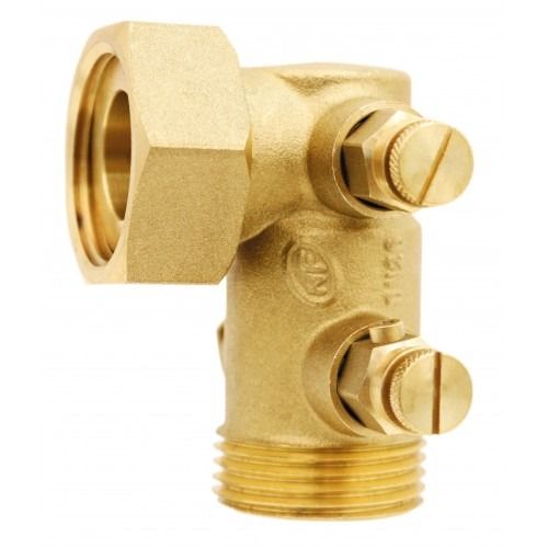 Clapets Anti-pollution Ea Nf - Equerre - E.P x M - Avec 2 Bouchons Et 2 Purges Radiateur