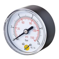 Manomètre Boitier Abs Ø 50 Raccord Axial