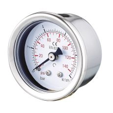 Manometre - Sec Boitier Inox Ø40 - Axial