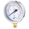 Manomètre sec boîtier inox Ø100 raccord vertical 1/2"G