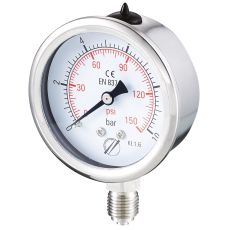 Manometre Sec - Inox Ø63 - Vertical