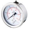 Manomètre sec tout inox Ø63 - raccord axial 1/4"G