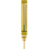 Thermomètre Industriel Droit - Hauteur 200 mm - Plongeur 100 mm
