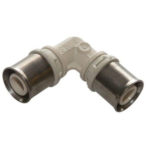 Coude 90° multicouche à sertir - Ø 40 à Ø 63 - Pour système multicouche - Raccord Alpex_L