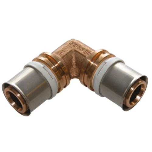 Coude 90° multicouche à sertir - Ø 75 - Pour système multicouche - Raccord Alpex_L