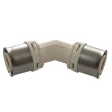 Coude 45° multicouche à sertir - Ø 40 à Ø 63 - Pour système multicouche - Raccord Alpex_L