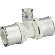 Té sortie centrale réduite multicouche à sertir - Ø 16 à Ø 32 - Pour système multicouche - Raccord Alpex-Duo XS sans plomb	