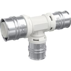 Té avec sortie Centrales et d'extrémités réduite à sertir - Ø 16 à Ø 26 - Pour système multicouche - Raccord Alpex-Duo XS sans plomb