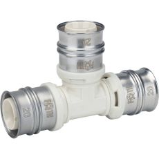 Té égal multicouche à sertir - Ø 40 à Ø 63 - Pour système multicouche - Raccord Alpex_L