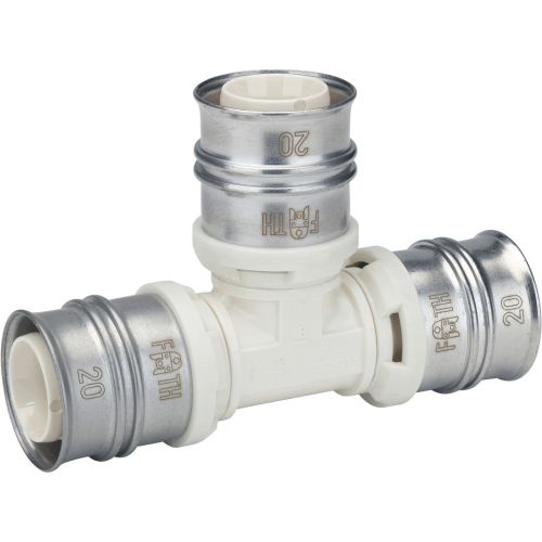 Té égal multicouche à sertir - Ø 40 à Ø 63 - Pour système multicouche - Raccord Alpex_L