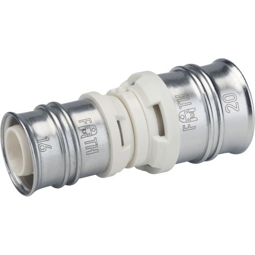 Manchon inégal multicouche à sertir - Ø 16 à Ø 32 - Pour système multicouche - Raccord Alpex-Duo XS sans plomb