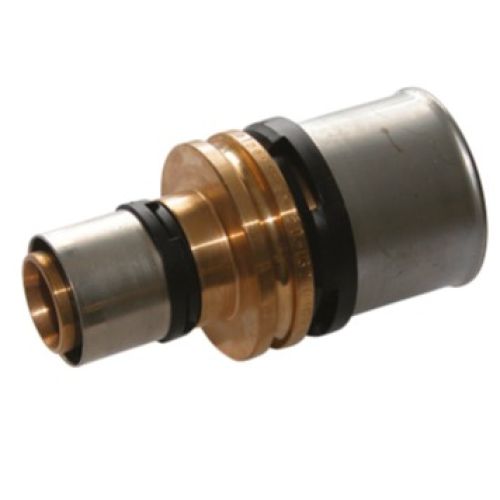 Manchon inégal multicouche à sertir - Ø 40 à Ø 63 - Pour système multicouche - Raccord Alpex_L