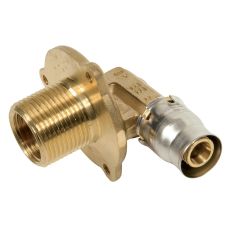 Coude pour réservoir de chasse multicouche - push-fit - Ø 1/2'' 16 mm - Push-Fit - Raccord multicouche Push-Fit alpex_PLUS