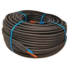 Tube PER pré-gainé double en couronne