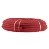 Tube PER BAO pré-gainé - en couronne - Ø 13 x 16 - 100 m - Couleur Rouge