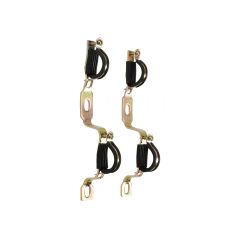 Paire de support double de fixation murale pour collecteur hydrodistribution - Pour collecteur 1