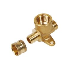 Té à applique laiton à glissement SERTIgliss