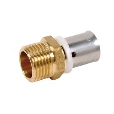 Raccord mâle fixe laiton à sertir SERTIpress