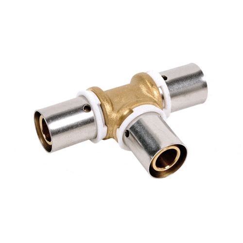 Té égal laiton à sertir SERTIpress