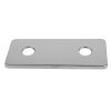 Plaque de finition inox pour SERTIfix entraxe 150 mm