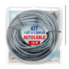 Kit Autocâble prêt à l'emploi avec connecteur thermostat et prise - 10 m
