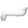Pipe WC souple extensible coudée