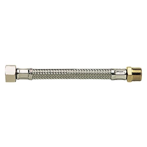 Flexible sanitaire Inox Femelle x Mâle DN 8.5 mm - Série Plus QB