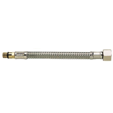 Flexible sanitaire Inox Mâle x Pas de 10 DN 8.5 mm - M pas de 10 x 1 court x femelle 3/8
