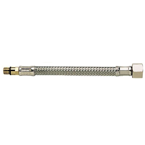 Flexible sanitaire Inox Mâle x Pas de 10 DN 8.5 mm - M pas de 10 x 1 court x femelle 3/8" - Série Standard ACS