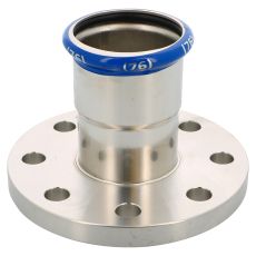 Raccord à bride femelle acier inox à sertir SERTIsteel